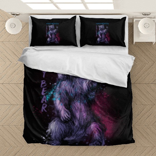 Hey Bear Painting Bedding Sets