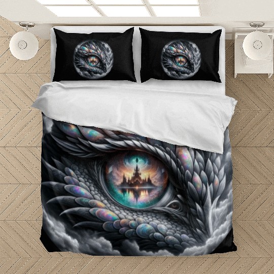 Mystic Vision The Celestial Dragon s Gaze Bedding Sets
