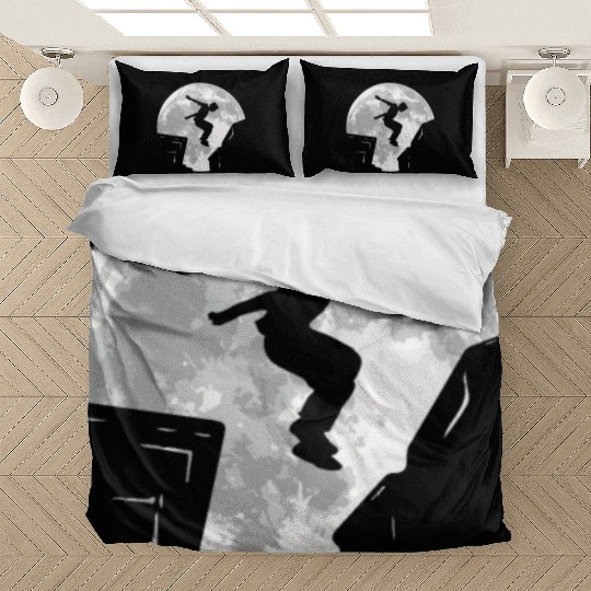 Parkour Free Running Moon Bedding Sets