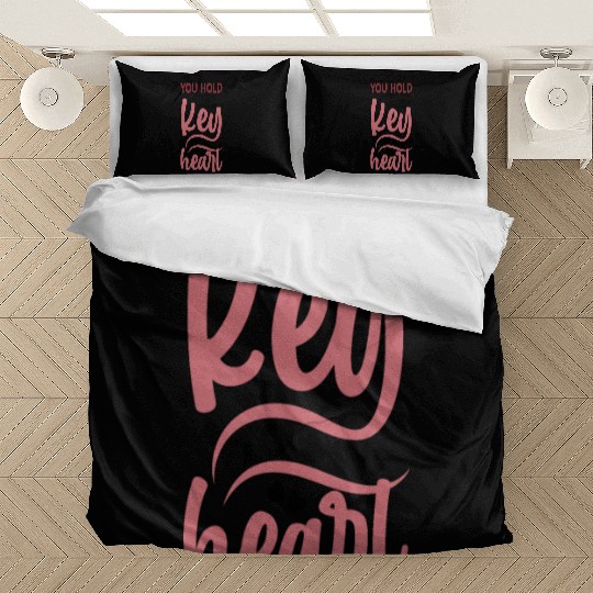 You hold the key to my Heart Bedding Sets