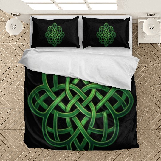St Patricks Day Celtic Knot Irish Scottish Symbol Bedding Sets