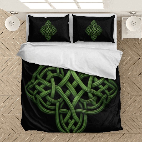 St Patricks Day Celtic Knot Irish Scottish Symbol Bedding Sets