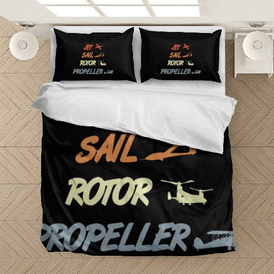 Vintage Aircraft Models Bedding Sets