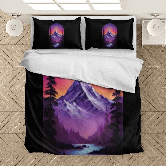 Violet Dawn The Mountains Majesty Bedding Sets