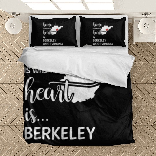 Berkeley County West Virginia Is Where My Heart Is Bedding Sets