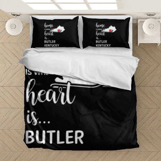 Butler County Kentucky Is Where My Heart Is Gift Bedding Sets
