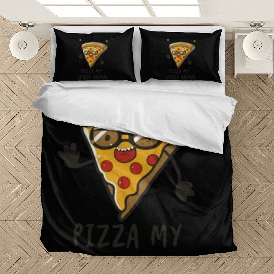 Pizza My Spirit Animal Bedding Sets