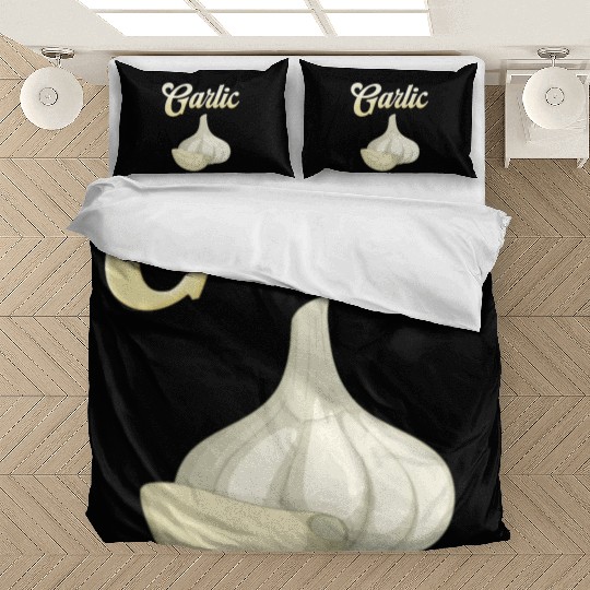 Garlic lover, Garlic Head, Garlic gift Bedding Sets