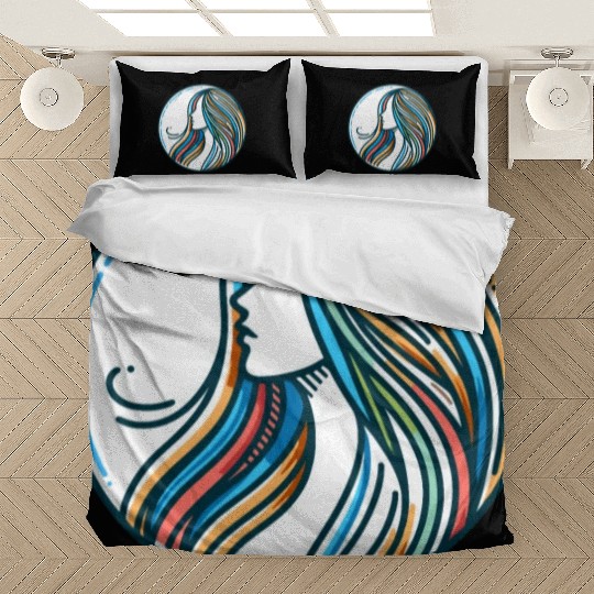 Woman, Spectrum of Serenity Bedding Sets