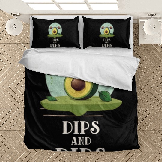 Dips and dips Avocado Gym Bedding Sets