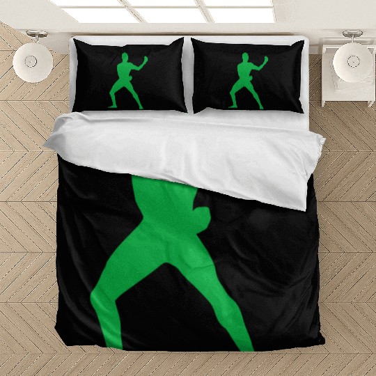Israel Adesanya Green Active Bedding Sets