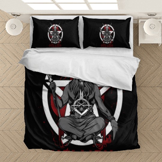 Hellish Satan Baphomet Bedding Sets