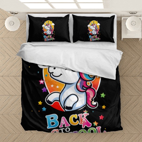 Unicorn Back To School Bedding Sets