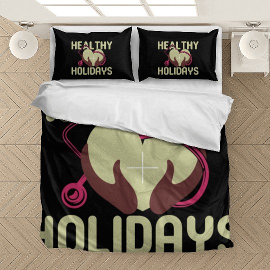 Healthy Holidays Bedding Sets