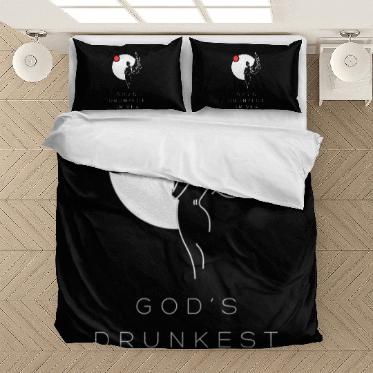God's Drunkest Driver Bedding Sets