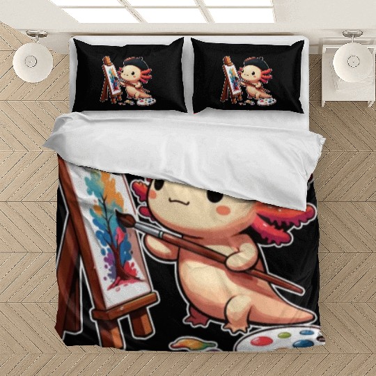 Painter Art Artist Axolotl Bedding Sets