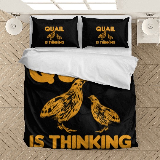 Warning Quail Breeding Breeders Bedding Sets