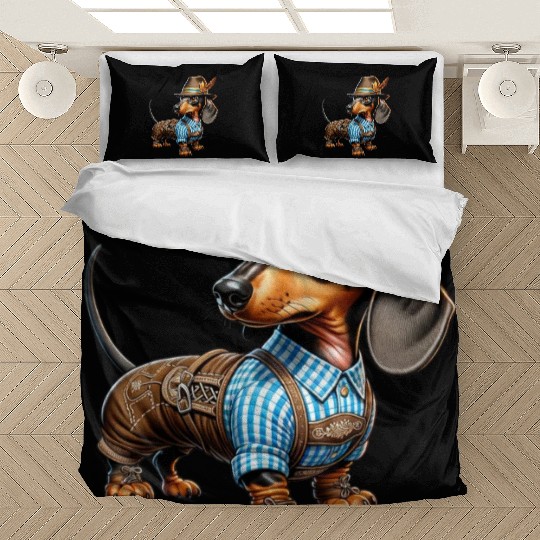 Dachshund dog Bayern Bedding Sets