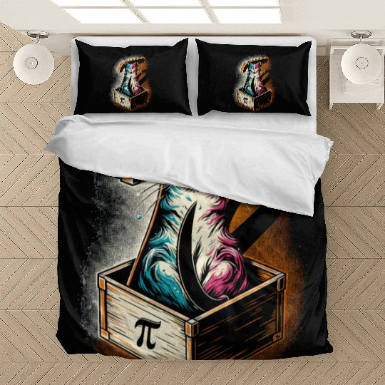 Funny Pi Day 2024 3,14 Pi Number Symbol Math Bedding Sets