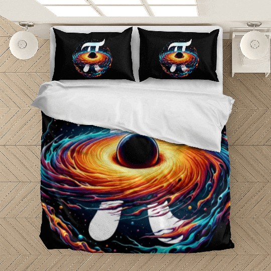 Funny Pi Day 2024 3,14 Pi Number Symbol Math Bedding Sets