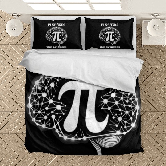 Funny Pi Day 2024 3,14 Pi Number Symbol Math Bedding Sets
