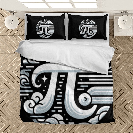 Funny Pi Day 2024 3,14 Pi Number Symbol Math Bedding Sets