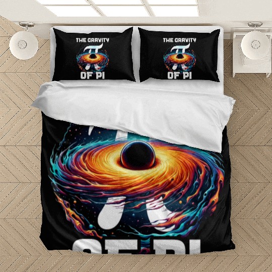 Funny Pi Day 2024 3,14 Pi Number Symbol Math Bedding Sets