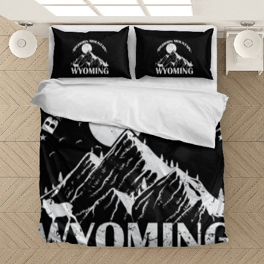 Bighorn Mountain Wyoming Montana USA Bedding Sets