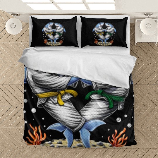 Shark Jiu-Jitsu Wrestlers Bedding Sets