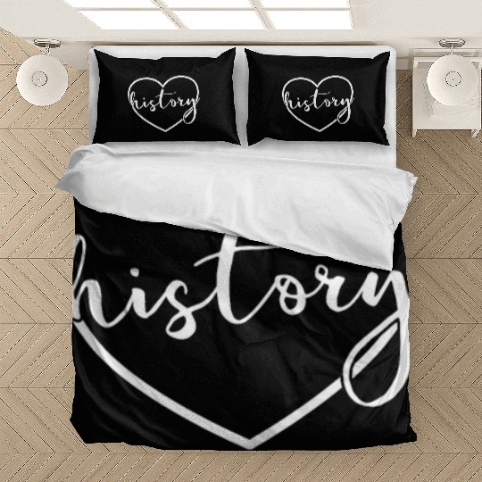 History Heart Back To School History Teacher Bedding Sets