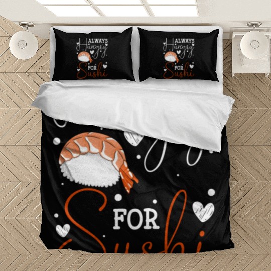 Japanese Fish Maki Cuisine Bedding Sets