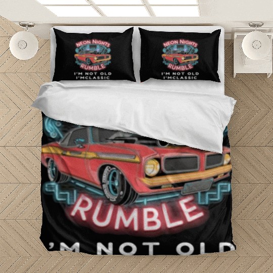 Statement of Classic Confidence Apparel- Hot Rod Bedding Sets
