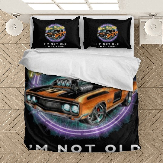 Timeless Neon Statement Bedding Sets - Hot Rod