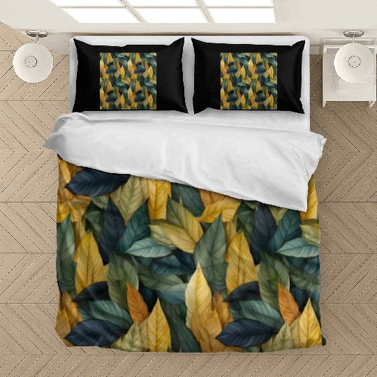 Autumn Leaves Pattern Bedding Sets