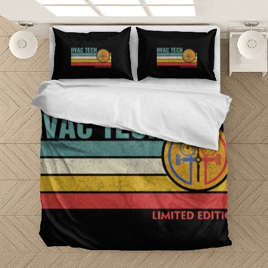 HVAC Technician Limited Edition Funny HVAC Mechani Bedding Sets