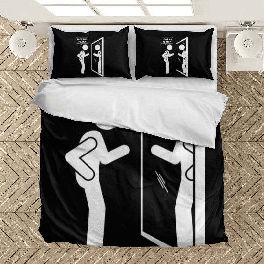 I Love My EX Self Love Myself Heart Funny Person Bedding Sets