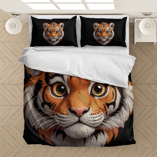 Whimsical Wild Cub - Playful Tiger Bedding Sets