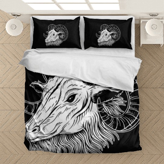 Baphomet Goat Horn Art Bedding Sets