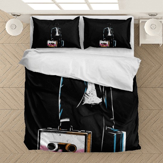 Cassette Tape Dad Retro Music Lover Bedding Sets