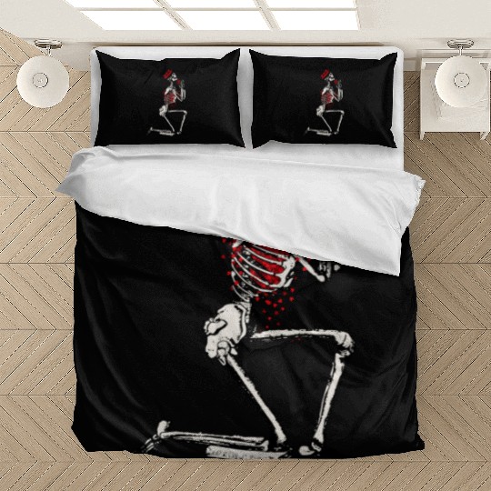 Skeleton Until Death Do Us Part Bedding Sets