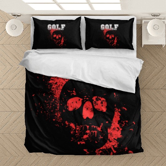 Skull golf Bedding Sets