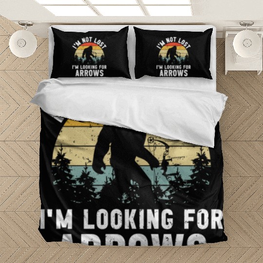 Retro Archery Bigfoot Bedding Sets