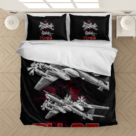 Tupolev TU-95 Heavy Russian Bomber Aircraft Bedding Sets