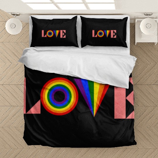 Love is love pride Bedding Sets