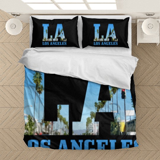 Los Angeles California LA Gift Bedding Sets