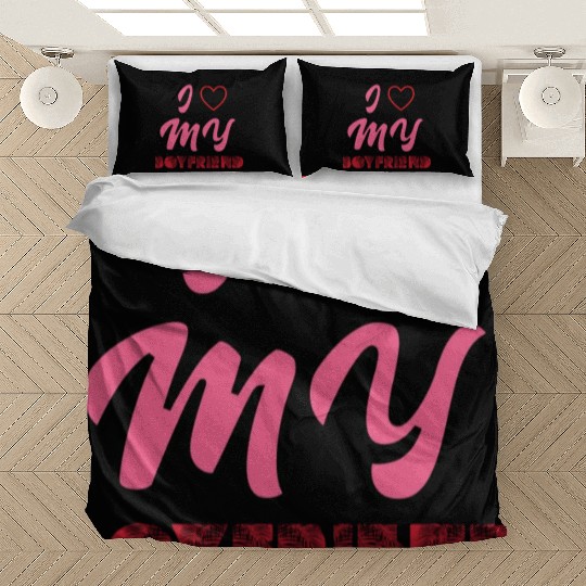 I LOVE MY BOYFRIEND-Bedding Sets