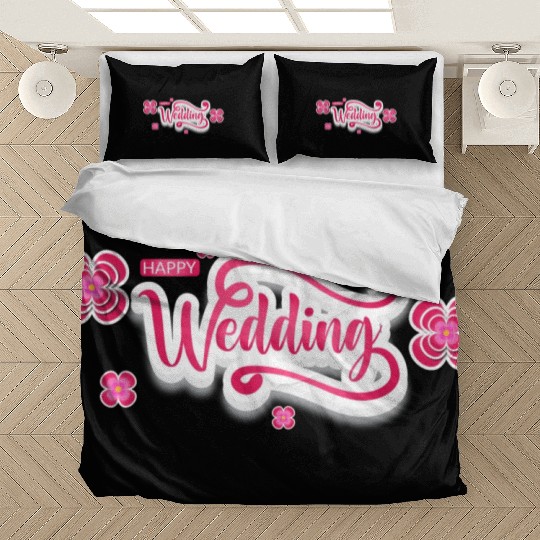 Happy Wedding Bedding Sets