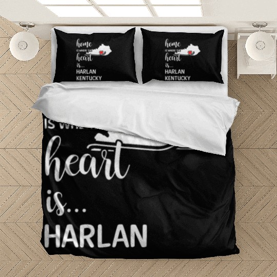 Harlan County Kentucky Is Where My Heart Is Gift Bedding Sets
