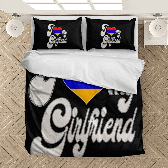 ArmeniaI Love My Armenian Girlfriend Bedding Sets
