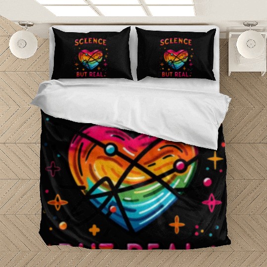 science like religion, but real Atheist Atheism Bedding Sets